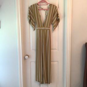 Faithful the brand striped Cedric jumpsuit